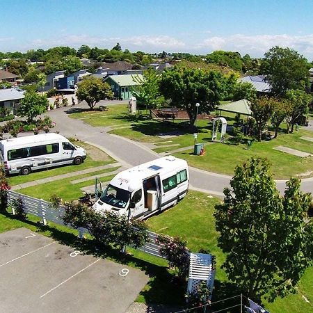 Amber Kiwi Holiday Park&Motels Christchurch Buitenkant foto