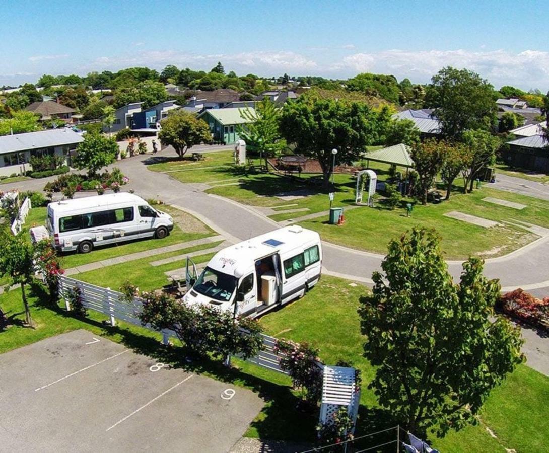 Amber Kiwi Holiday Park&Motels Christchurch Buitenkant foto
